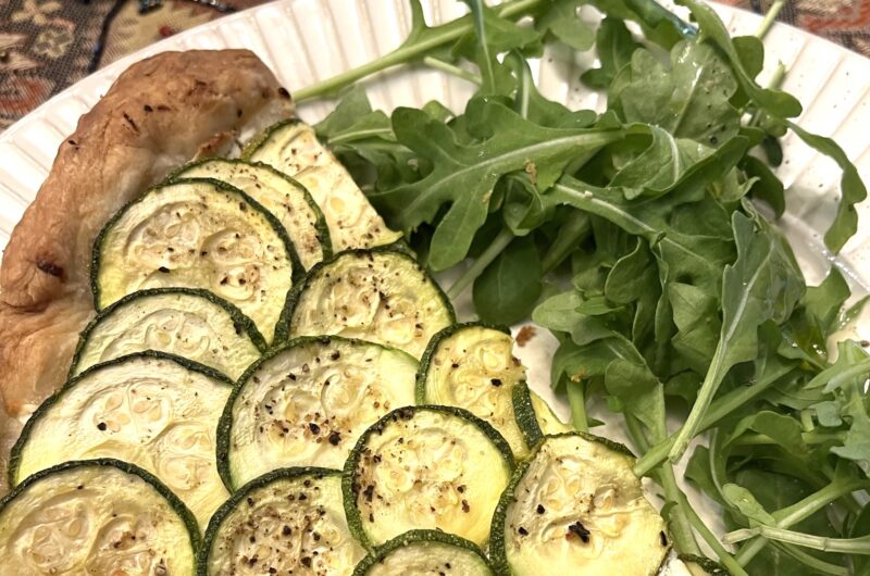 Zucchini and Goat Cheese Tart