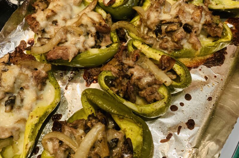 Cheesesteak Stuffed Peppers