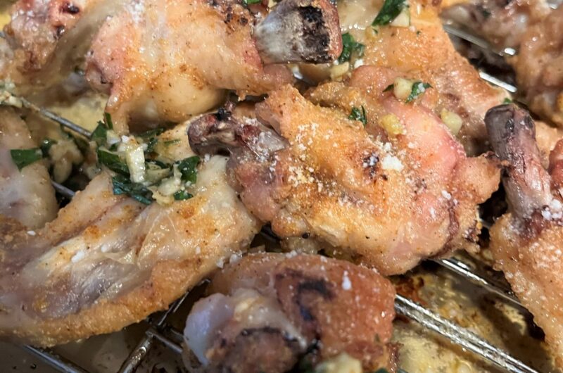 Garlic Parmesan Chicken Wings