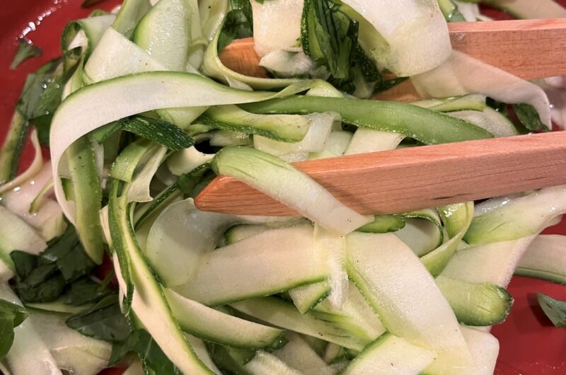 Zucchini "Spaghetti" Salad