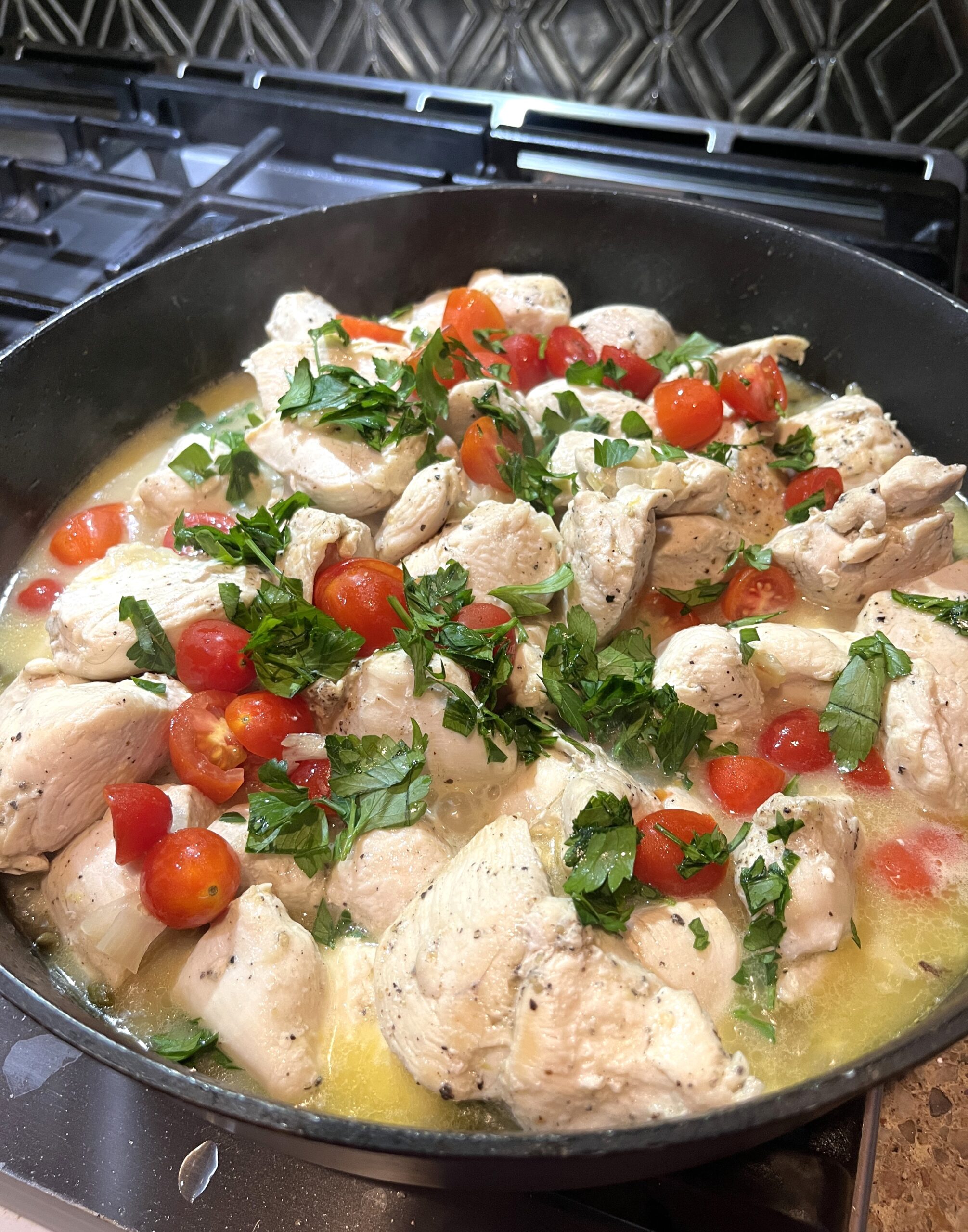 Chicken Piccata Toss – Jersey Girl in the Kitchen